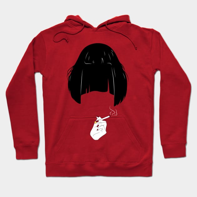 Pulp Fiction Hoodie by LuisCaceres